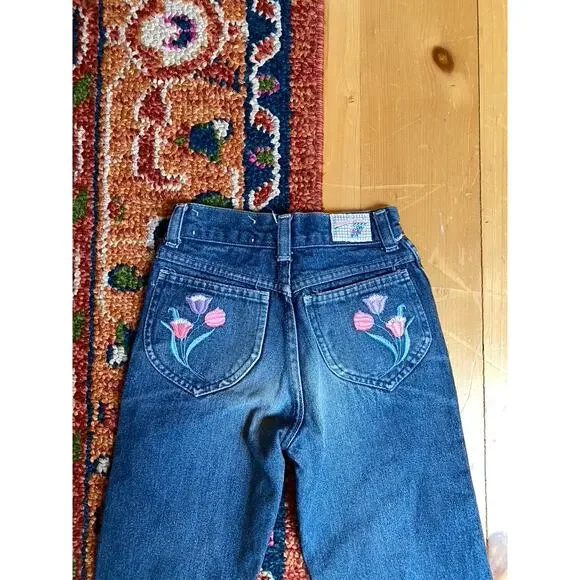 Embroidered Jeans Vintage Girls - Picture 4 of 8